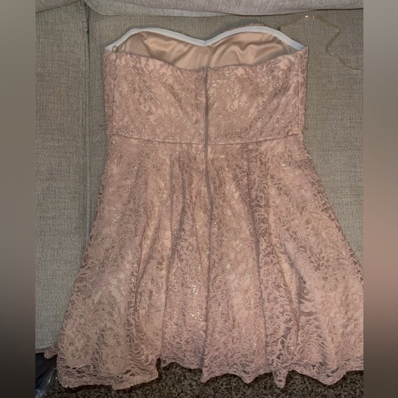 Sequin Hearts Size 11 pink dress. Fits like a size 10. - Picture 2 of 3